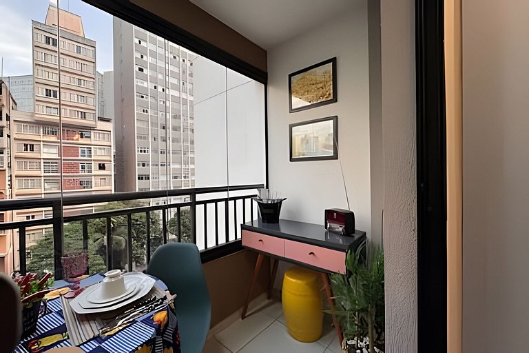 Confortável Studio na Bela Vista Centro SP