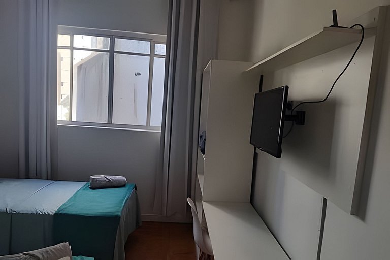 Quarto Triplo Augusta px Av Paulista e Frei Caneca