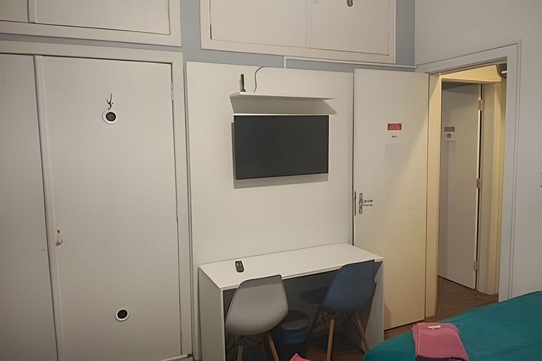 Quarto quádruplo na Rua Augusta