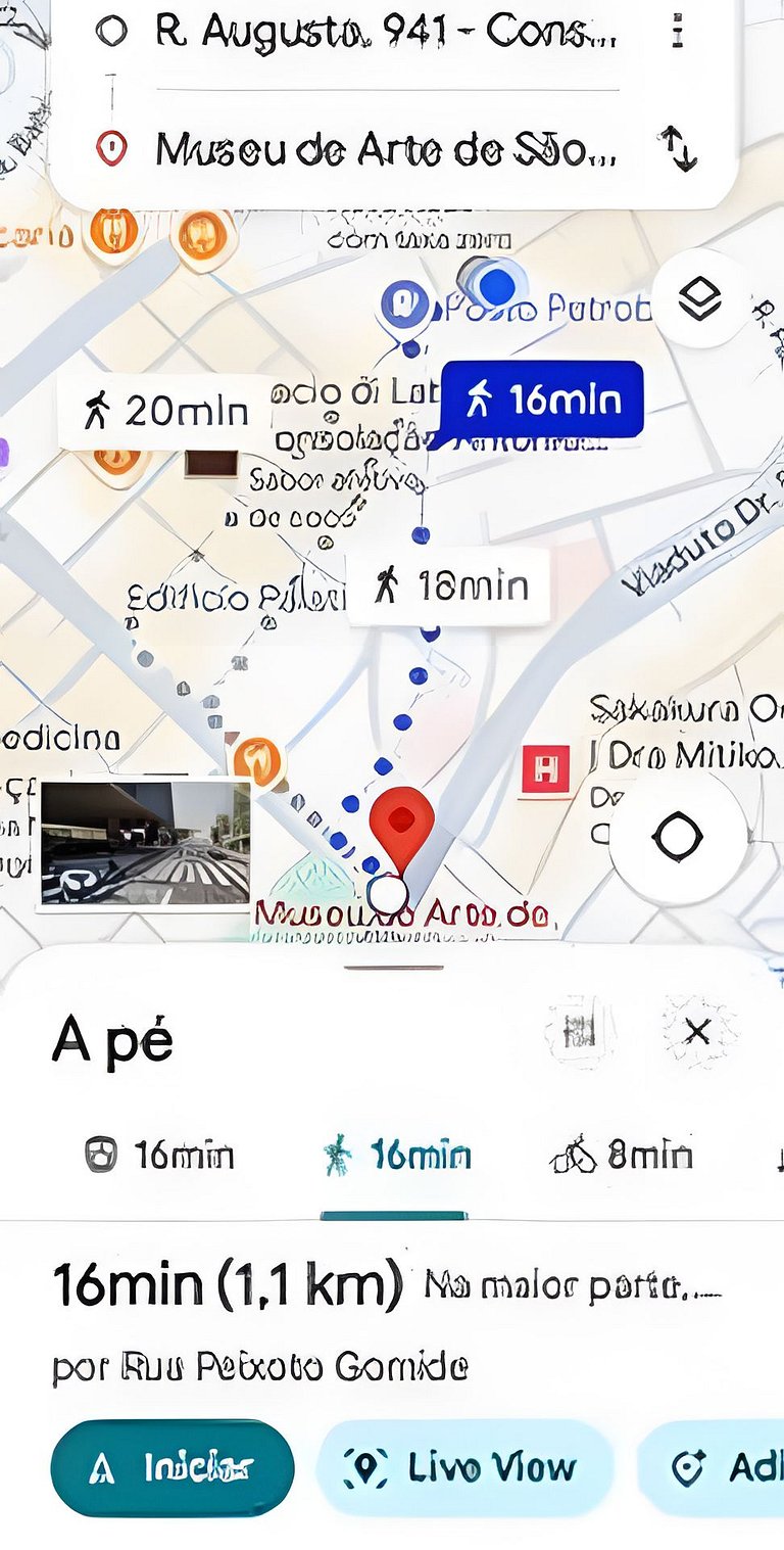 Quarto Individual na Augusta Frei Caneca Paulista