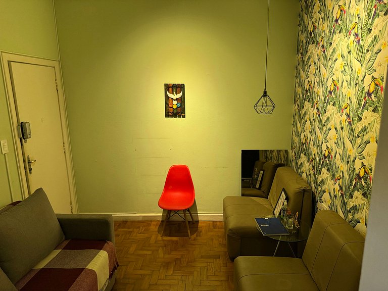 Quarto Individual na Augusta px Av Paulista e Frei Caneca