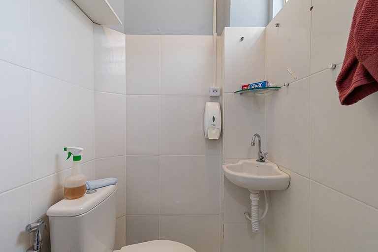 Quarto Individual na Augusta Frei Caneca Paulista
